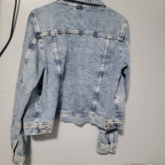 Free people oLight Blue Denim Jacket - Picture 3 of 5